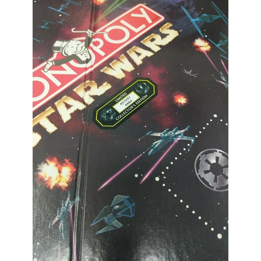 Monopoly Star Wars Limited Edition 90s Board Game Money Cards Box Replacement‎